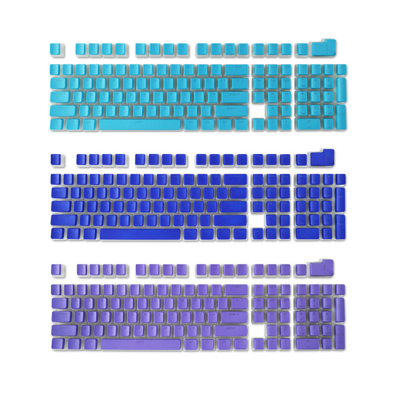 OEM profil PBT krytky klávesov 108 klávesov pudingová krytka pre mechanickú klávesnicu Cherry MX Switch RGB Gamer podsvietené krytky klávesov na mieru DIY