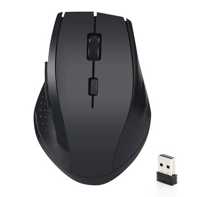 Bezvadu pele Mini Silent 2.4G USB datorpele Optiskās peles Beztrokšņa regulējama DPI pele operētājsistēmai Windows Mac Linux