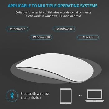 Безжична Bluetooth мишка за Apple Macbook air Pro за лаптоп Xiaomi акумулаторна мишка за преносим компютър Huawei Matebook