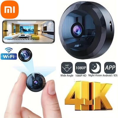 Xiaomi HD Mini безжична WiFi камера Дистанционно интелигентна охранителна камера Нощна версия Гласова видеокамера за видеонаблюдение за дома