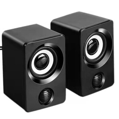 USB mini väike kõlar arvuti Audio stereo bassikõlar kodune juhtmega lauakõlar sülearvuti lauaarvuti jaoks
