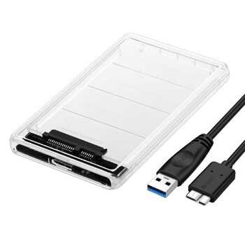 Κουτιά σκληρού δίσκου USB 3.0 σε SATA III Θήκη σκληρού δίσκου 2,5 ιντσών HDD SSD Shell Εξωτερικό περίβλημα Σκληρός δίσκος Κουτί δίσκου Εξωτερική θήκη σκληρού δίσκου