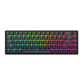 Raven68 Esports Magnetic Axis klávesnica, káblová, single mode PBT, priehľadná klávesnica, 8K Return, nastaviteľná, 68 kláves, herná mechanická klávesnica