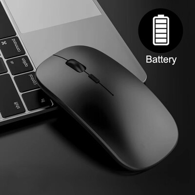 Mouse Gamer 2.4G USB juhtmeta hiir Kaasaskantav vaikne ergonoomiline hiir Mause sülearvutile iPad tahvelarvuti telefoni mänguhiir