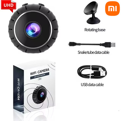 Xiaomi Wireless Mini Camera X10 HD 1080P Wifi kamera Baby Pet Motion Detection Night Vision Video Recorder Novērošanas IP kamera