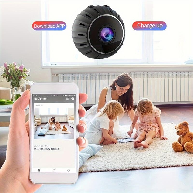 Xiaomi Wireless Mini Camera X10 HD 1080P Wifi kamera Baby Pet Motion Detection Night Vision Video Recorder Novērošanas IP kamera