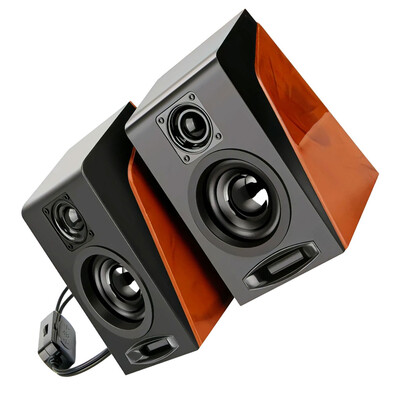 Sunkus žemųjų dažnių kompiuterio garsiakalbis High Fidelity Sound knygų lentynos žemųjų dažnių garsiakalbis su neslystančiu kilimėliu belaidis USB2.0 darbalaukio garsas