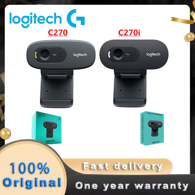 Logitech C270/C270i HD Video 720P webes beépített mikrofon USB2.0 számítógépes kamera USB 2.0 logitech webkamera 100%-ban eredeti új