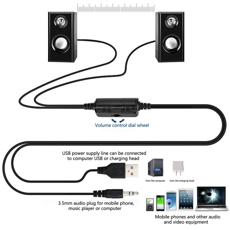 Erős basszus számítógép hangszóró Zajszűrő hang Könyvespolc mélynyomó 3,5 mm-es csatornás fa textúra asztali hang