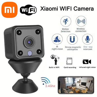 Xiaomi mini kamera bezvadu WiFi tālvadības HD kamera ar iebūvētu akumulatoru Smart Life uzlabota 1080P video nakts mājas drošības kamera