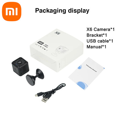 Xiaomi Mini Cameră Wireless WiFi Telecomandă Cameră HD cu baterie încorporată Smart Life Upgrade 1080P Video Night Home Security Camera