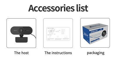 1080P nagy felbontású mini számítógépes kamera, élő közvetítés kamera, beépített mikrofon, USB hálózati kamera, laptop támogatás