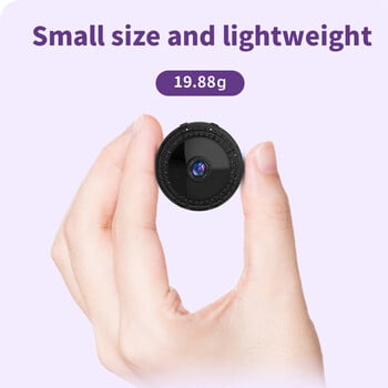 Xiaomi 1080P HD Mini Camera X5 Безжична Wifi Hd Камера за нощно виждане Детски домашни любимци Откриване на движение Сигнали за сигурност Дистанционна камера