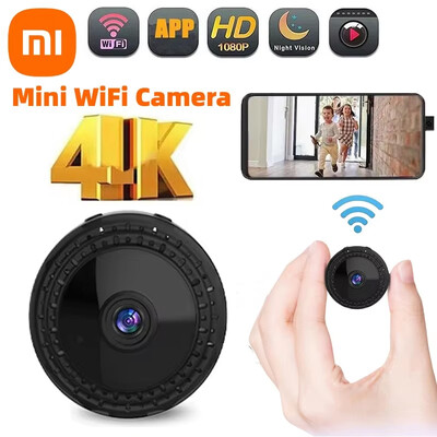 Xiaomi 1080P HD Mini Camera X5 Безжична Wifi Hd Камера за нощно виждане Детски домашни любимци Откриване на движение Сигнали за сигурност Дистанционна камера