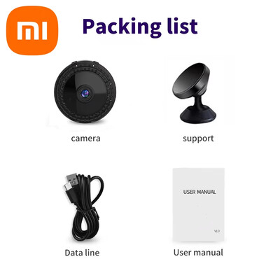 Xiaomi 1080P HD minikaamera X5 juhtmevaba Wifi HD öönägemiskaamera lastele lemmikloomade liikumistuvastuse turvahoiatused kaugkaamera