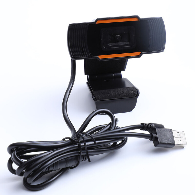 Cameră video HD 720P cu microfon microfon rotativ Mini USB 2.0 pentru computer desktop Web cameră de înregistrare video