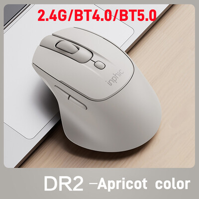 Bluetooth hárommódú egér újratölthető 2.4G vezeték nélküli egér Irodai némítás Támogatás PC Laptop Tablet Okostelefon Univerzális Egér