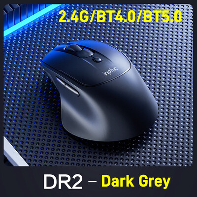 Bluetooth hárommódú egér újratölthető 2.4G vezeték nélküli egér Irodai némítás Támogatás PC Laptop Tablet Okostelefon Univerzális Egér