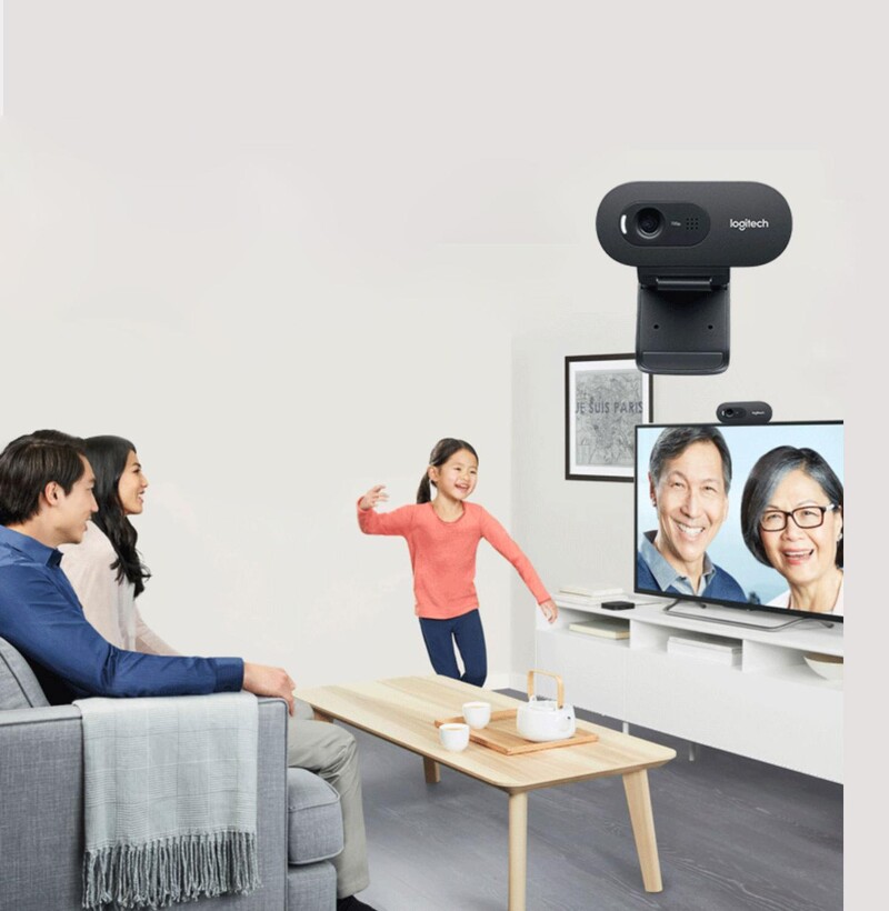 Computer desktop Logitech Original C270 Notebook C270i iptv Drive gratuit Curs online Cameră web Înregistrare chat video Cameră USB HD