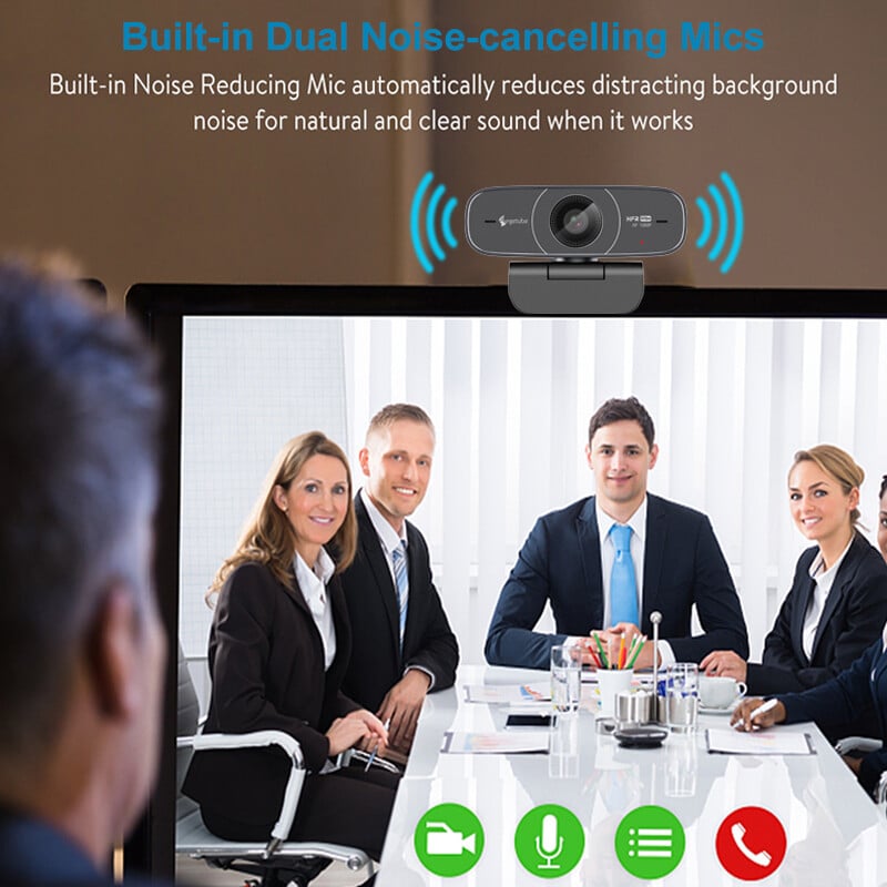 Angetube AF925H 1080P HD USB AF internetinė kamera 60 kadrų per sekundę 78° plataus kampo su mikrofonu, skirta žaidimų konferencijų srautiniam perdavimui Mac PC