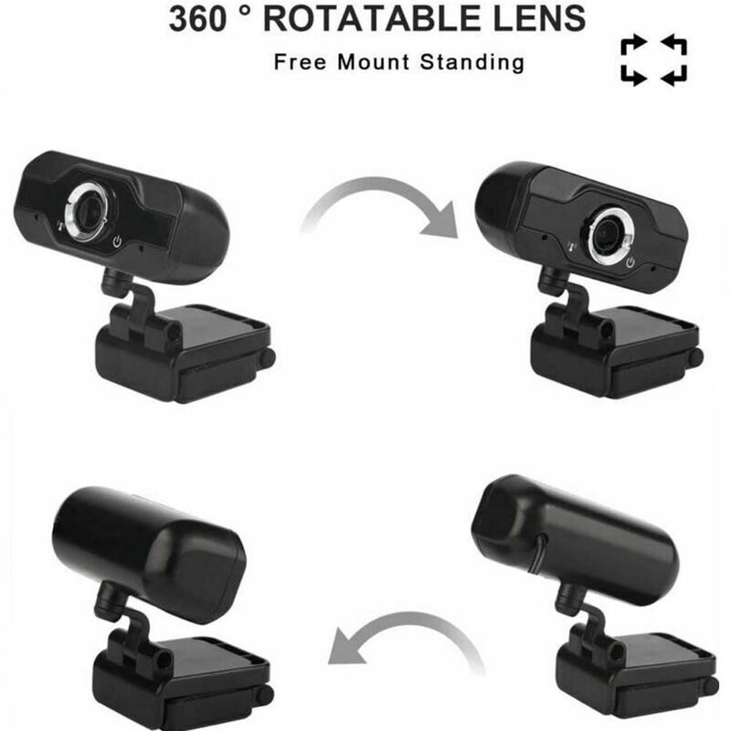 Νέα κάμερα web 1080p USB 4K Webcam με κάμερα υπολογιστή μικροφώνου 60 fps HD Full Camera Webcam για υπολογιστή υπολογιστή Συνδιάσκεψη βίντεο σε πραγματικό χρόνο