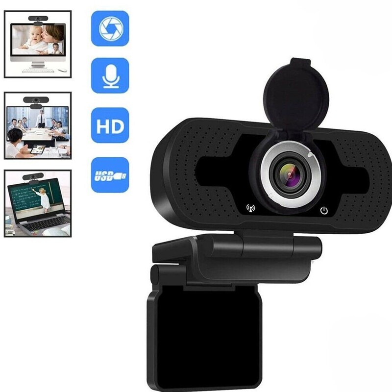Νέα κάμερα web 1080p USB 4K Webcam με κάμερα υπολογιστή μικροφώνου 60 fps HD Full Camera Webcam για υπολογιστή υπολογιστή Συνδιάσκεψη βίντεο σε πραγματικό χρόνο