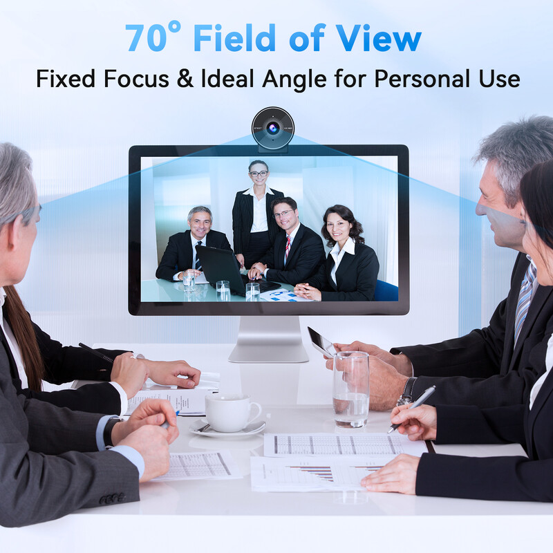 Cameră web 1080P Full HD Cameră web USB Cameră web cu microfon și capac de confidențialitate EMEET C955 Cameră pentru computer Vedere de 70° pentru PC Laptop