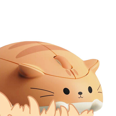 Cute Cat 2.4G belaidė pelė Kūrybinis kačiukas, sukurtas Mause Ergonomiškas USB optinis 1200 DPI mini pelės, skirtos nešiojamam kompiuteriui vaikams dovanos