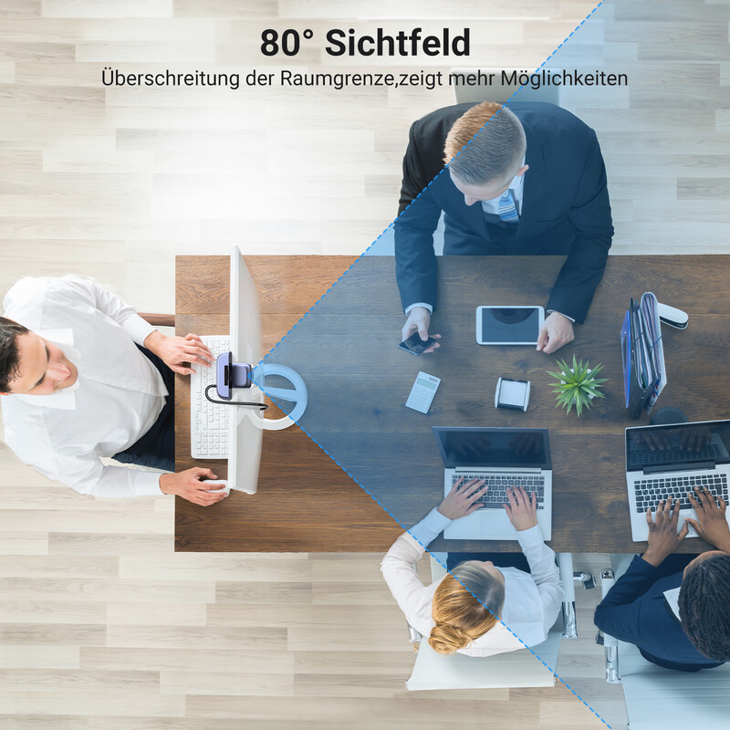 UGREEN USB internetinė kamera 2K HD mini internetinė kamera nešiojamam kompiuteriui žiniatinklio kamera Dvi mikrofonai, skirti Youtube Zoom vaizdo skambučiams 30 kadrų per sekundę interneto kamera