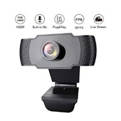 Νέα κάμερα Web 1080P Web Camera Full HD με Μικρόφωνο Full Light Μικρόφωνο USB Βύσμα Web Cam για υπολογιστή υπολογιστή Mac Επιτραπέζια κάμερα φορητού υπολογιστή