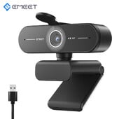 Tīmekļa kamera Ultra HD 4K/2K/1080P tīmekļa kamera EMEET C60E Autofokusa USB datora kamera straumēšanai/videozvanam/konferencei SmartCam
