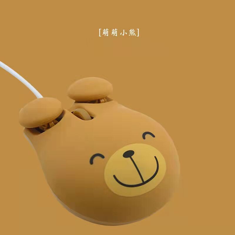 Επαγγελματικό ενσύρματο ποντίκι Cute Cartoon Animal Tiger Design 3D παιδικό ποντίκι USB οπτικά μικρά ποντίκια 1200 DPI USB Optical για φορητό υπολογιστή