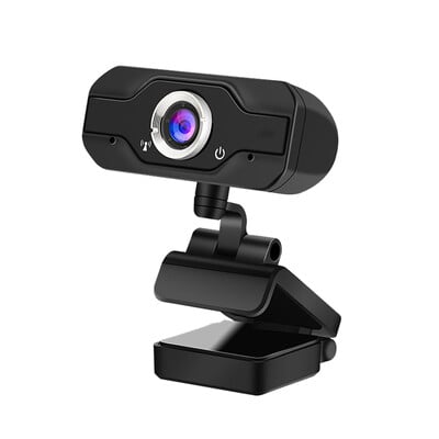 Full HD Webcam 1080P 60fps Φορητός Υπολογιστής Υπολογιστής Κάμερα Web Κάμερα Ενσωματωμένο μικρόφωνο για βιντεοκλήσεις Διάσκεψη Ζωντανά τρίποδο εργασίας