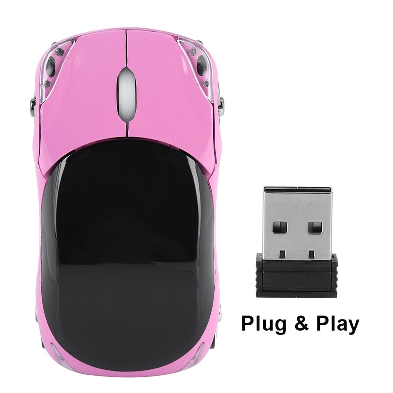 Mouse fără fir 2.4G Mouse optic 1600DPI pentru Mac/ME PC/Tabletă Gaming Office HTY