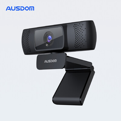 AUSDOM AF640 Full HD 1080P web kamera s automatskim fokusom i mikrofonom za poništavanje buke web kamera za Windows Mac