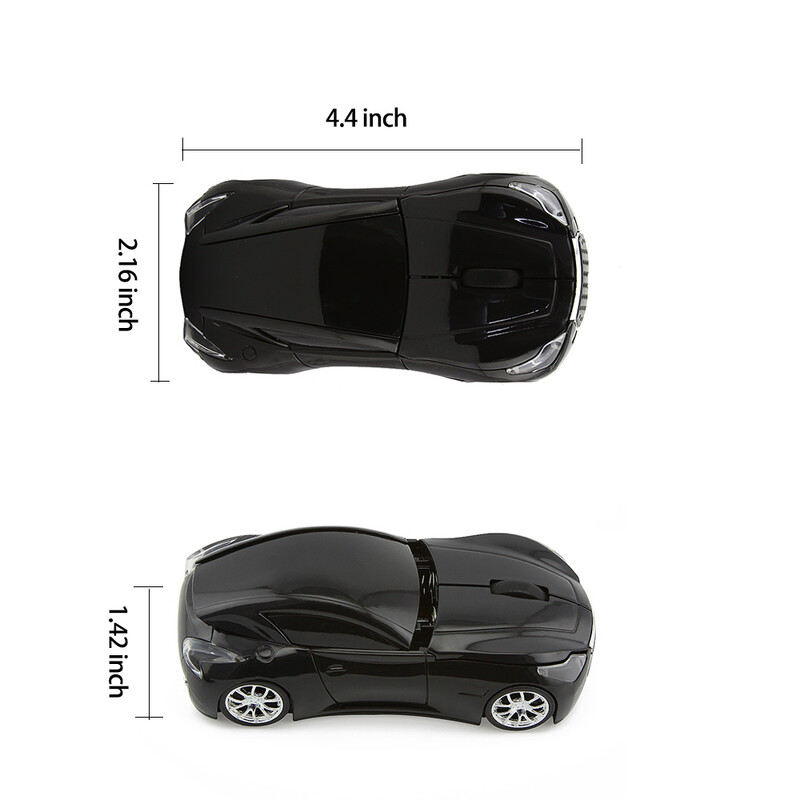 2.4G Wireless Mouse Creative Mini lnfiniti Sports Car Design Εργονομικό Optical Mause Φορητό USB Gamer Δώρο ποντίκια για φορητό υπολογιστή