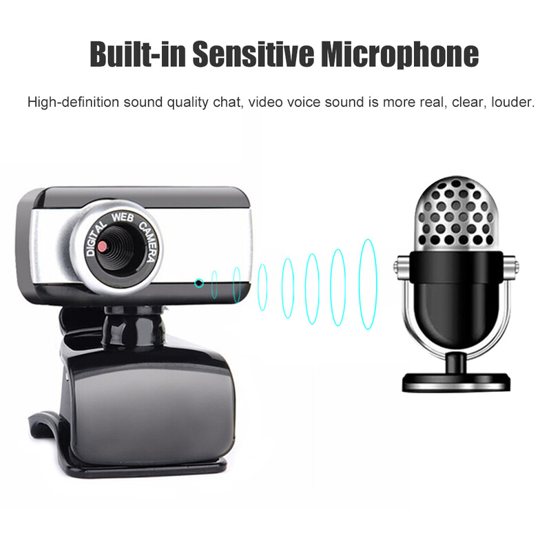Cameră web USB portabilă 4K ultra-clară cu microfon pentru cameră de birou pentru computer, difuzare, apel video, conferință, cameră web de lucru