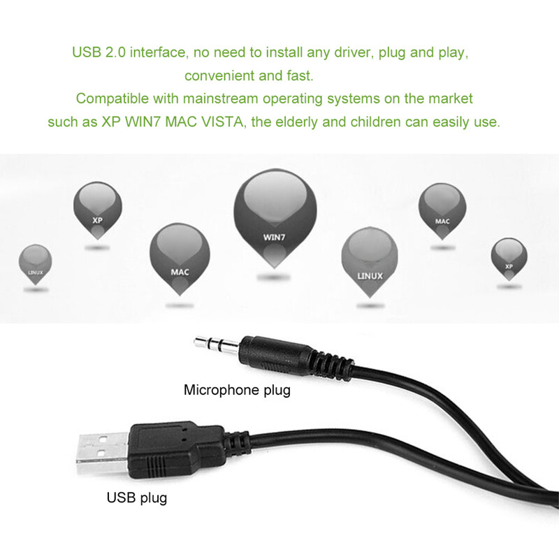 Cameră web USB portabilă 4K ultra-clară cu microfon pentru cameră de birou pentru computer, difuzare, apel video, conferință, cameră web de lucru