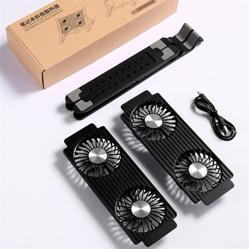 Sülearvuti lauaarvuti alus Topeltjahutusventilaatorid Sülearvuti jahutusalus Kokkupandav tugiraami arvuti komponendid Sülearvuti laua kokkupandav hoidik