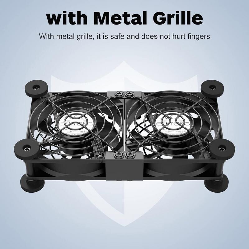 Ventiliatorius, skirtas maršrutizatoriaus aušinimui 