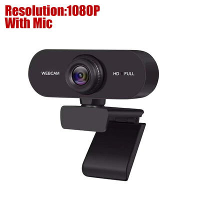 Laidinė 1080P/2K HD žiniatinklio kamera Mini kompiuterio kamera Integruota mikrofonas Prijunkite ir paleiskite kamerą, skirtą kompiuteriui nešiojamam kompiuteriui konferencijoms ir vaizdo skambučiams