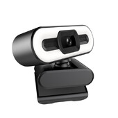 Cameră web portabilă Full HD 1080P 2K 4K PC Laptop Focalizare automată Cameră web Streaming live cu microfon Transmisiune live cu lumină