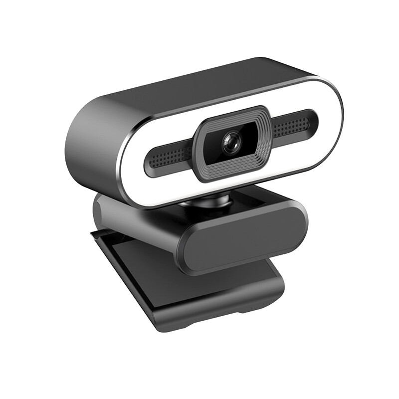 Cameră web portabilă Full HD 1080P 2K 4K PC Laptop Focalizare automată Cameră web Streaming live cu microfon Transmisiune live cu lumină