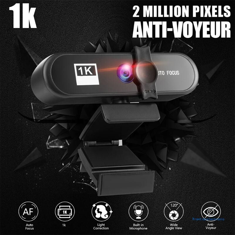 4 Cameră web 8K cu capac de confidențialitate pentru microfon pentru Apeluri video Conferințe DropShipping