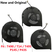 Uus originaal CPU jahutusventilaatori jahuti Lenovo Thinkpad T490 T14 T495 P14S P43S sülearvutile ND75C33-18F16 BATA0806R5HY001