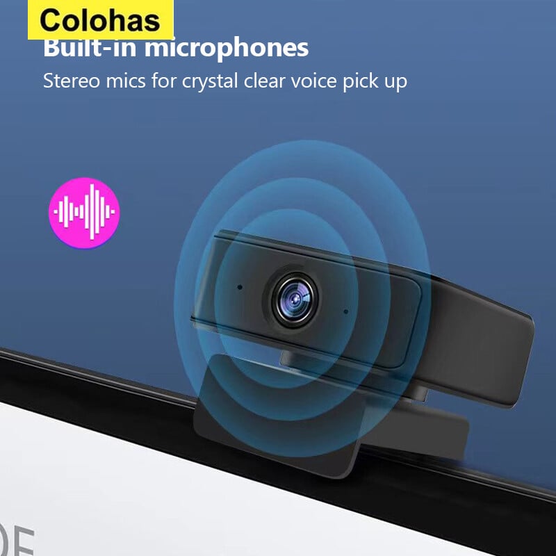 Cameră inteligentă 360° Cameră web USB P2P Free Drive Cameră digitală video 2MP 1080P 360 grade AI Face Urmăriți urmărirea automată pentru predare online