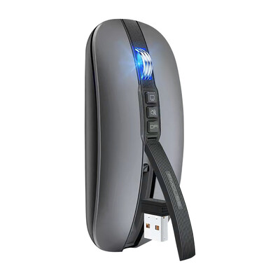 Nou M113 Mouse fără fir compatibil Bluetooth 2.4G Mouse fără fir de birou Tablet PC Notebook Mod dublu Încărcare USB Mouse mut