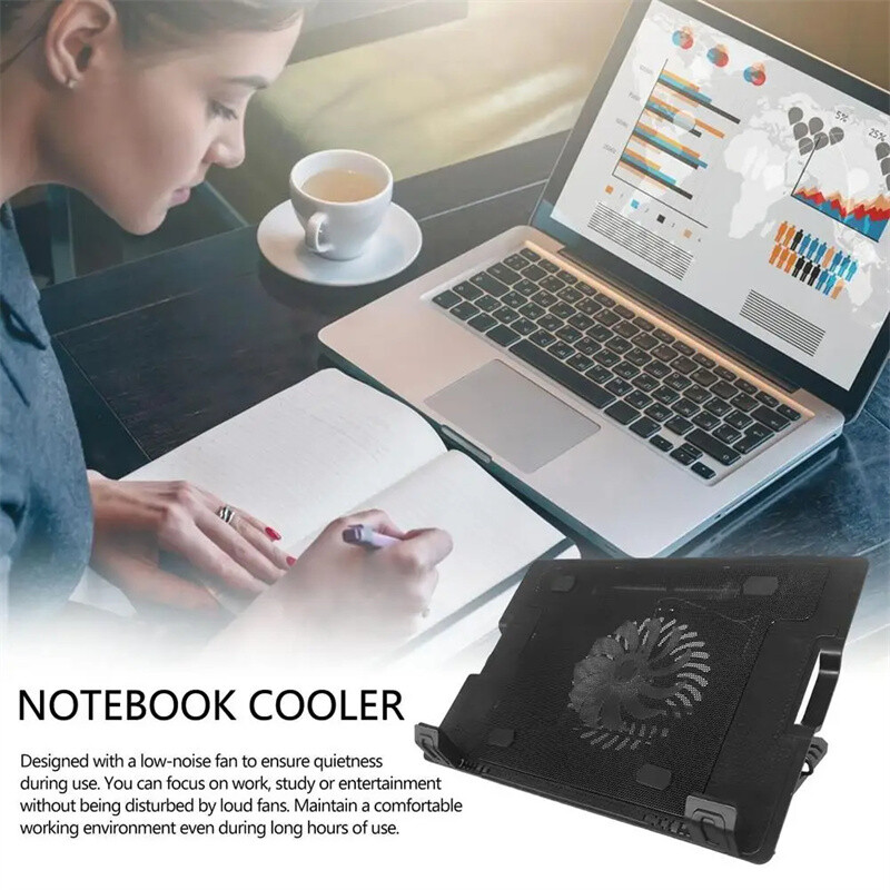 Suport de bază pentru răcitor pentru laptop Suport pentru tabletă Suport pentru notebook Pad de răcire Ventilator portabil de răcire Dissiparea căldurii Suport răcitor pentru tabletă