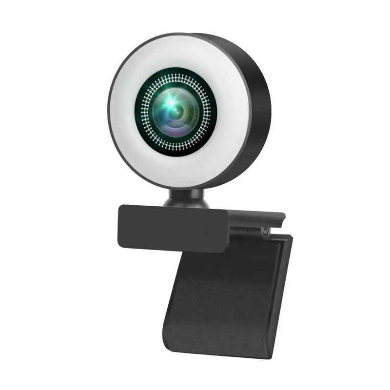 Cameră web HD 4K/2K/1080P cu microfon Cameră web LED cu focalizare automată Camere cu 3 niveluri de lumină pentru computer, computer, camere web cu înregistrare video