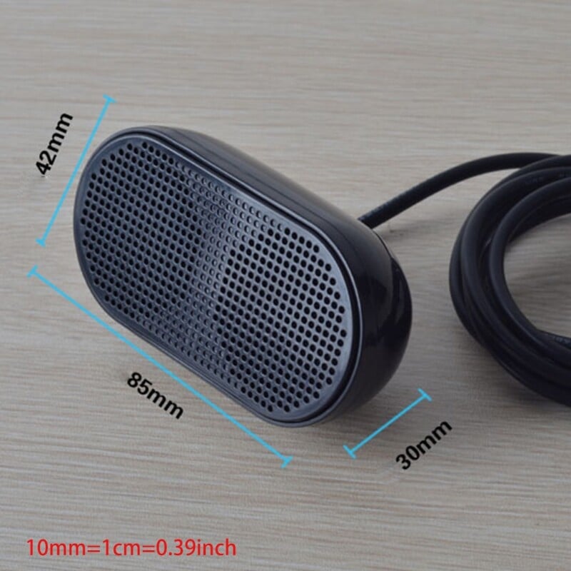 Prenosný USB reproduktor, napájaný stereo multimediálny reproduktor pre notebook (čierny)
